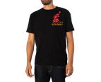 Replay Men's Dragon Army Graphic T-Shirt - Black