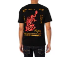 Replay Men's Dragon Army Graphic T-Shirt - Black