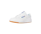 Mens Reebok Club C 85 White/ Royal Gum Casual Shoes Leather