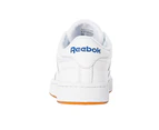 Mens Reebok Club C 85 White/ Royal Gum Casual Shoes Leather