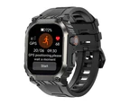 Smartwatch 1.83" IP68 Waterproof - 410 mAh Ultra Long Battery Life - Black