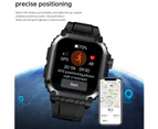 Smartwatch 1.83" IP68 Waterproof - 410 mAh Ultra Long Battery Life - Black