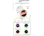 Smartwatch with Step Tracking Heart Rate Blood Oxygen Sensor 1.27" IPS TFT - White