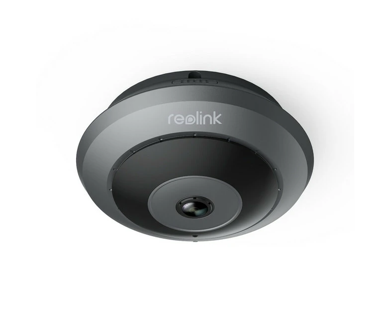 Reolink 6MP PoE 360° Panoramic Fisheye Camera with Built-in Siren & Two-Way Audio, Smart Person Detection, FE-P