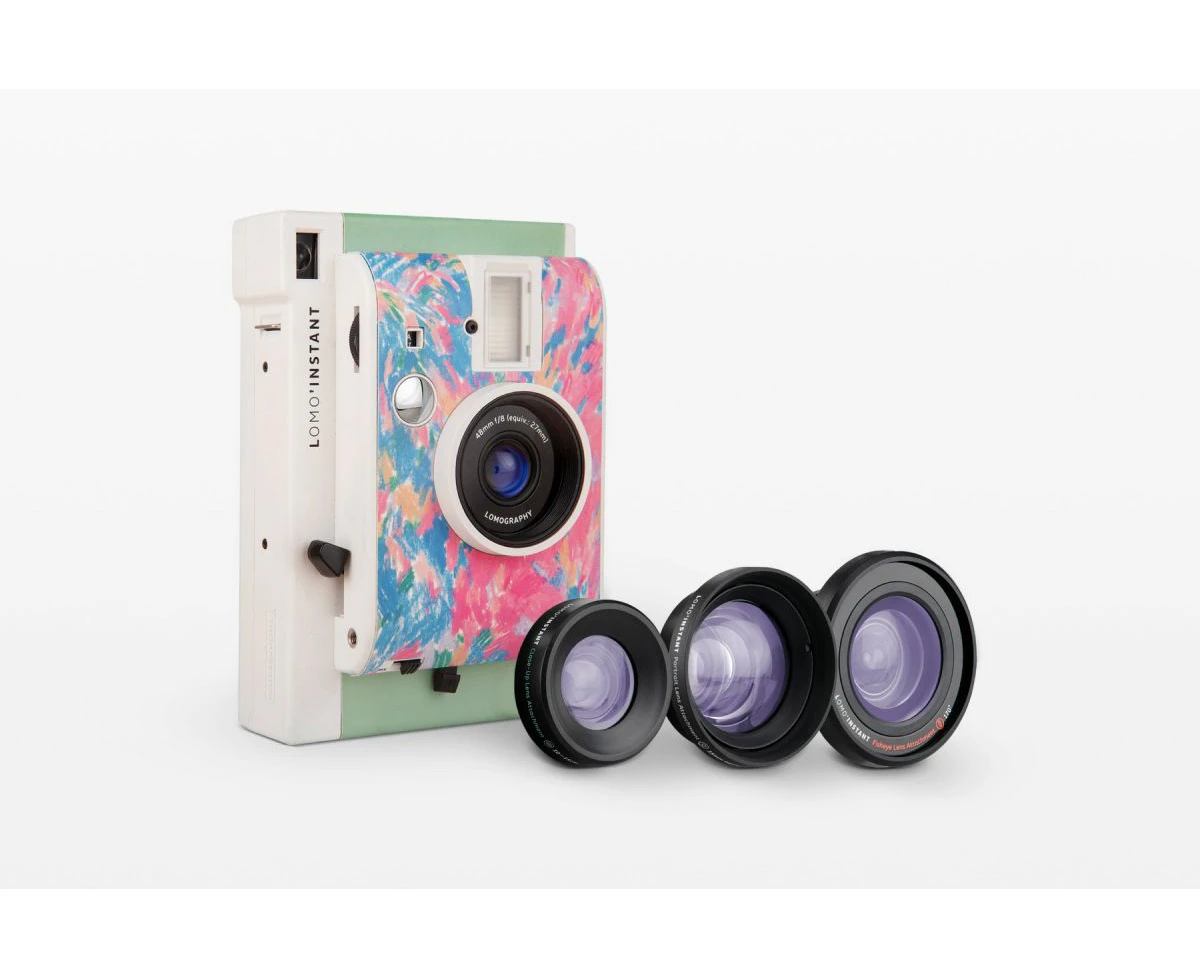 Lomography Sons S Pallette 3 Lens Instant Camera Kit