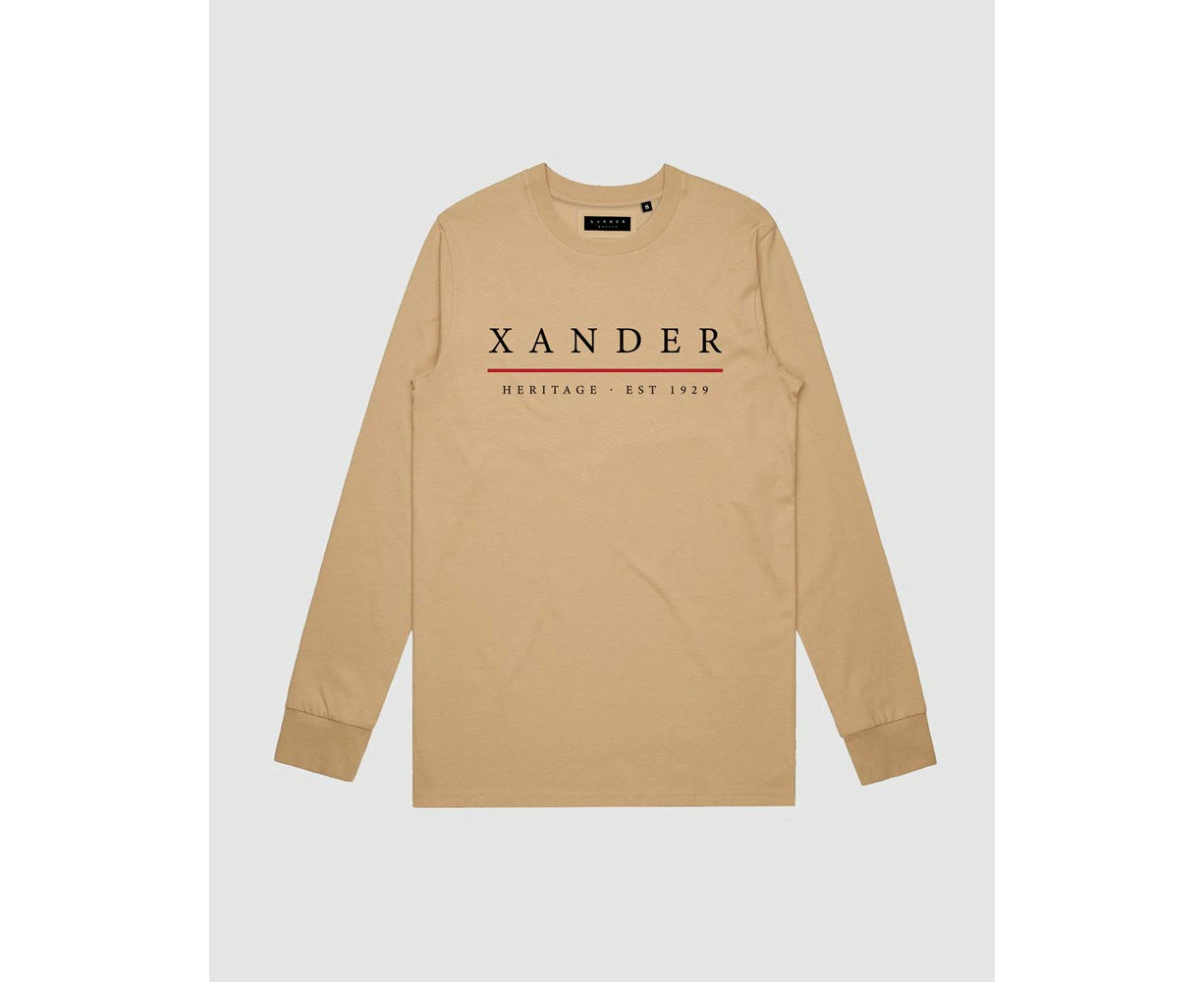 Xander Youth Heritage Fashion Bande Long Sleeve - Youth - Camel