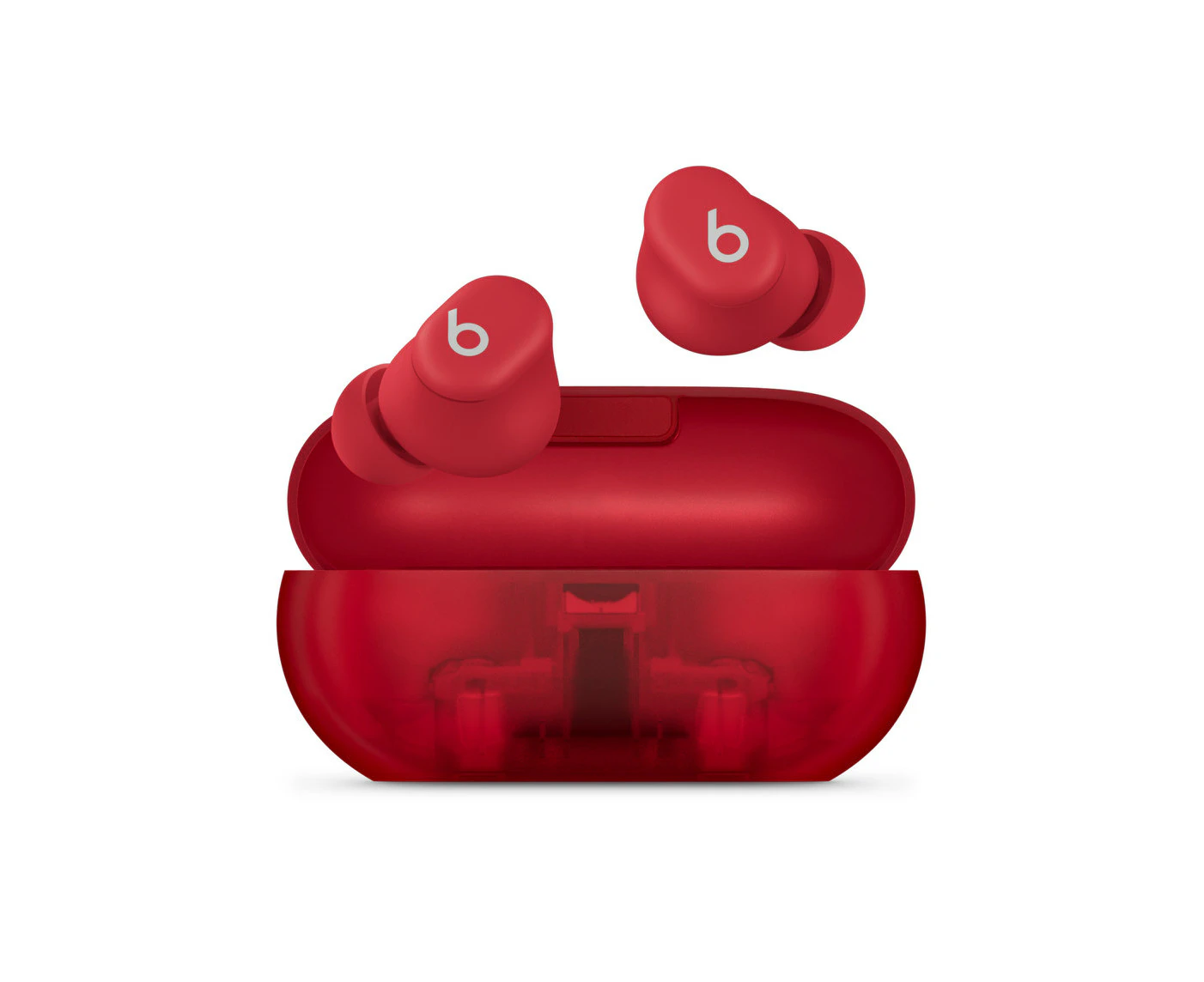 Beats Solo Buds (True Wireless Earbuds)Transparent Red