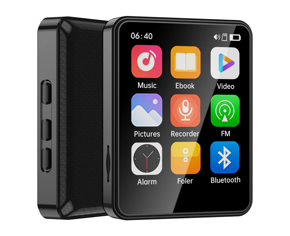 2.4 Inch MP3/MP4 Walkman Music Player Bluetooth Radio Video Player without TF Card