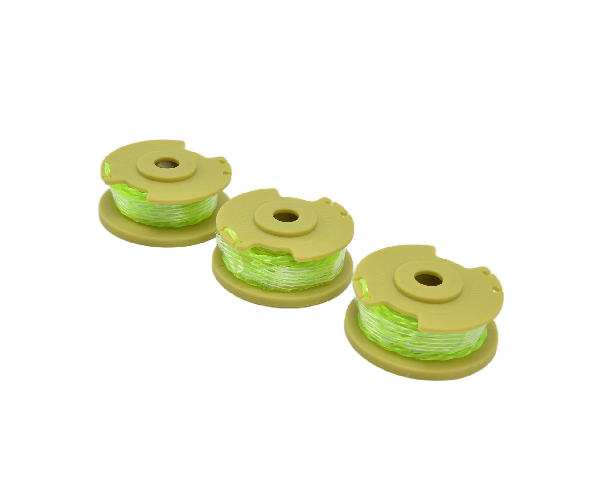 3Pcs Replacement Trimmer Line Spool Fit for Ryobi 0.08in 18V 24V 40V String Trimmer Parts