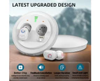 Mini Hearing Aids,Rechargeable Digital Hearing Aids for Seniors,In-Ear Binaural Sound Amplifier