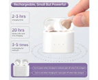 Rechargeable Hearing Aid for Elderly In-Ear Mini Sound Amplifier Invisible Hearing Aids Sound Collector