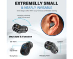 In-ear Low-noise Hearing Aids USB Charging Digital Display Sound Collector-Black