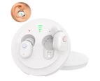 Mini Hearing Aids,Rechargeable Digital Hearing Aids for Seniors,In-Ear Binaural Sound Amplifier