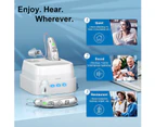 Rechargeable Hearing Aids for Senior,Sound Amplifier Behind-the-ear Elderly Hearing Aids,Noise Reduction Digital Hearing Aid