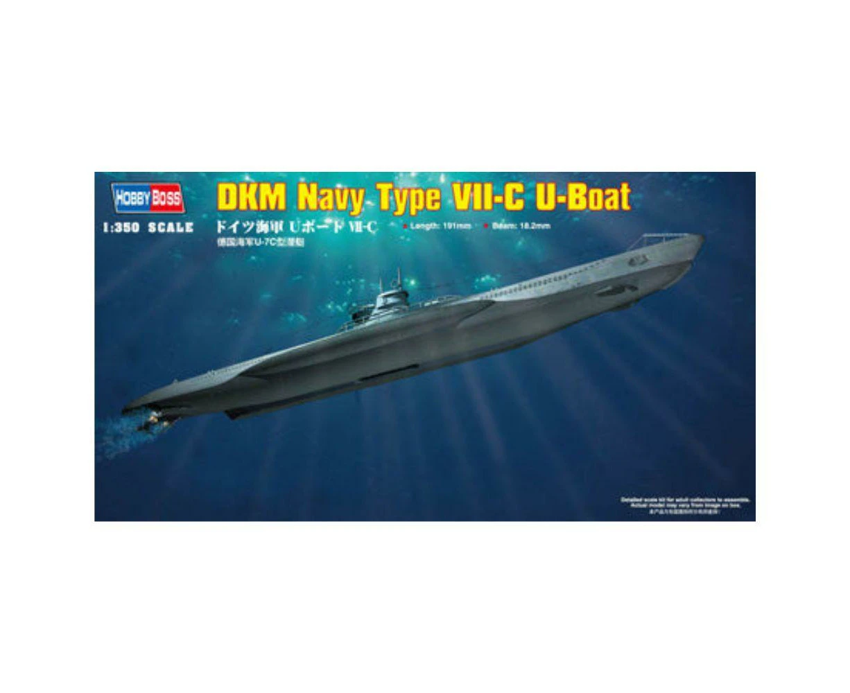 Hobbyboss 1:350 Dkm Navy Type V11-C U Boat