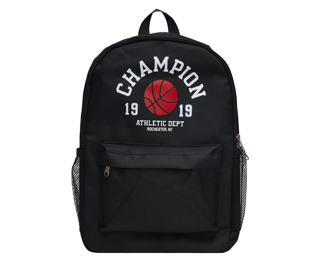 Champion Medium Graphic Backpack - Black