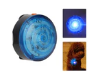 Waterproof LED Dog Pendant Clip-On Collar Light for Pets, Safety Night Walking, Blue