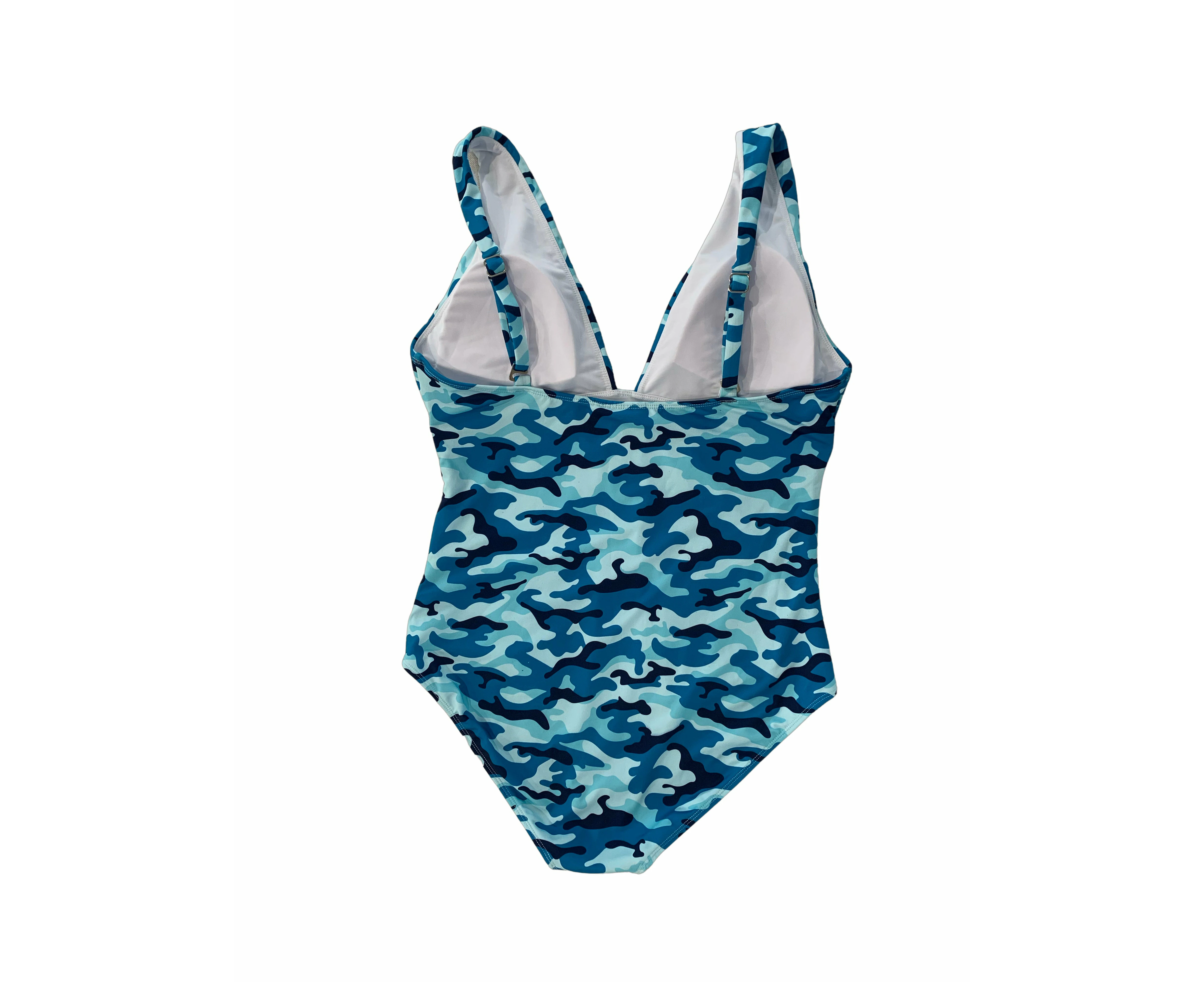 WOMENS ONE PIECE - BLUE CAMO