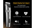 Professional Hair Clipper For Men Beard Trimmer Machine for Shaving Hair Trimmer Hair Cutting Machine Beard Trimmer Fast Charge - Golden without box