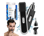 Adjustable Electric Hair Cutting With Lcd Hair Clipper Electric Shaver Professional Beard Trimmer Rechargeable Barber Trimmer - Sliver