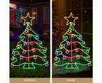 Jingle Jollys Christmas Lights 118cm Motif 288 LED Rope Light Outdoor Decoration