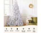 Jingle Jollys Christmas Tree 2.1m 500 LED Xmas Tree Decorations White 1260 Tips