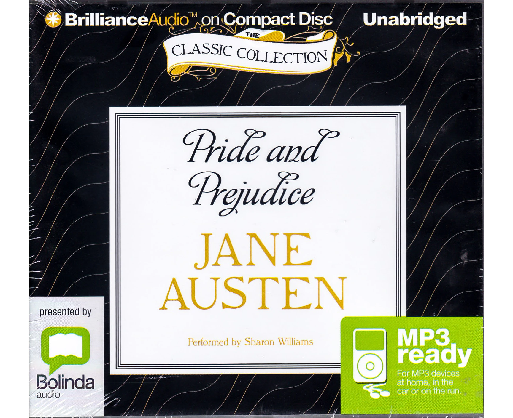 Pride And Prejudice -Jane Austen CD