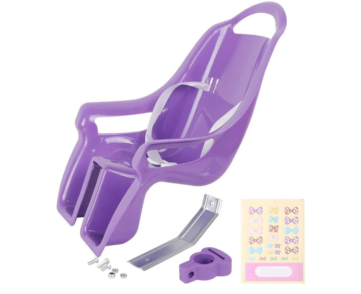 Doll Seat Bike Attachment Accessory for Girl Dolls Stuffed Animals