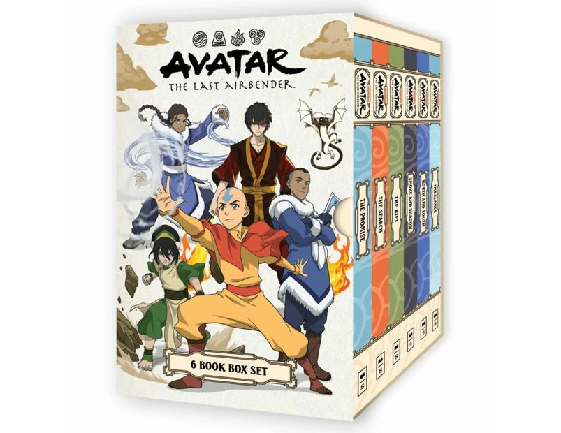 Avatar The Last Airbender: 6 Book Box Set - Book