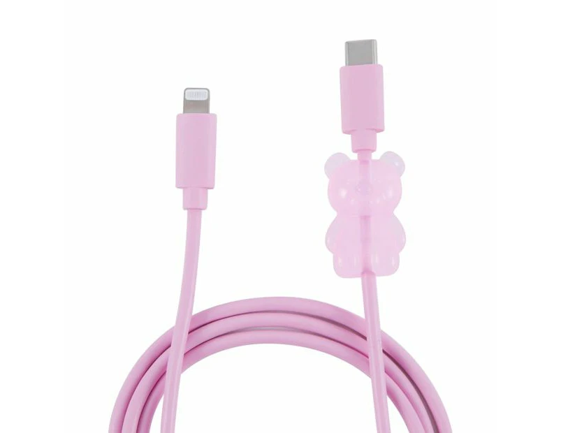 USB-C to Lightning Cable, Jelly Bear - Anko