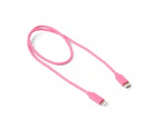 USB-C to Lightning Cable, Pink - Anko