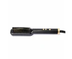 Hair Straightener Comb, Black - Anko