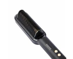 Hair Straightener Comb, Black - Anko