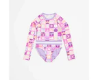 Target Long Sleeve Swim 2 Piece Set