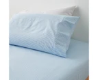 Target Stonewash Printed Fitted Sheet with Pillowcase