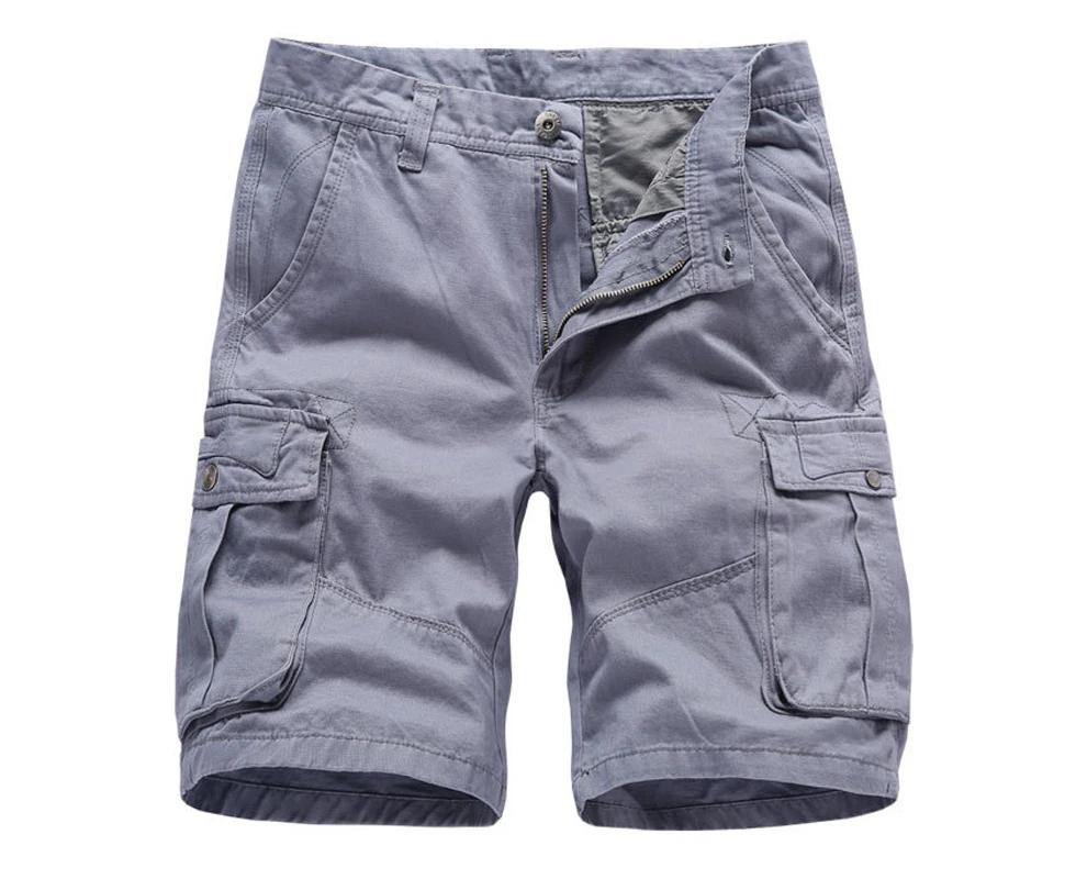 Men Army Military Cargo Combat Shorts Work Short Casual Pants Pockets Short Trousers