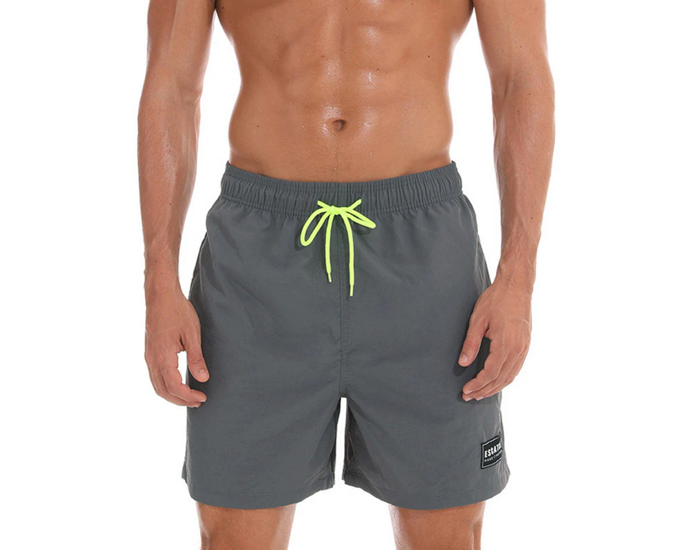 Men Plain Swimming Costume Swim Shorts Board Trunk Bermuda Beach Surfing