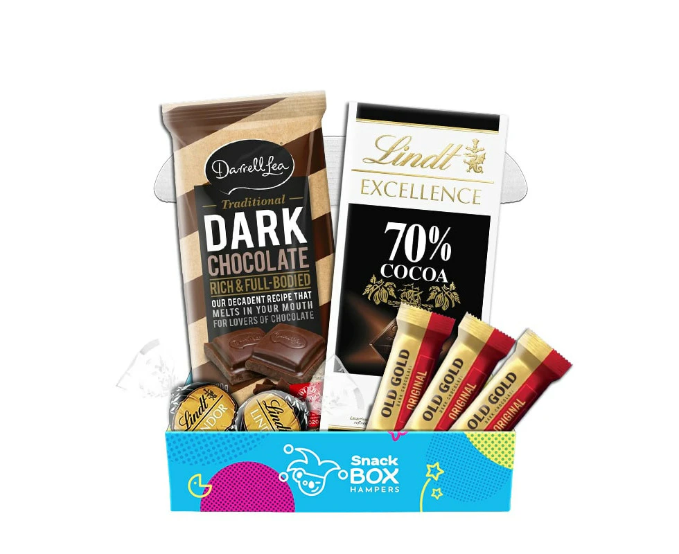 Dark Chocolate Gift Box Hamper - Fun Size