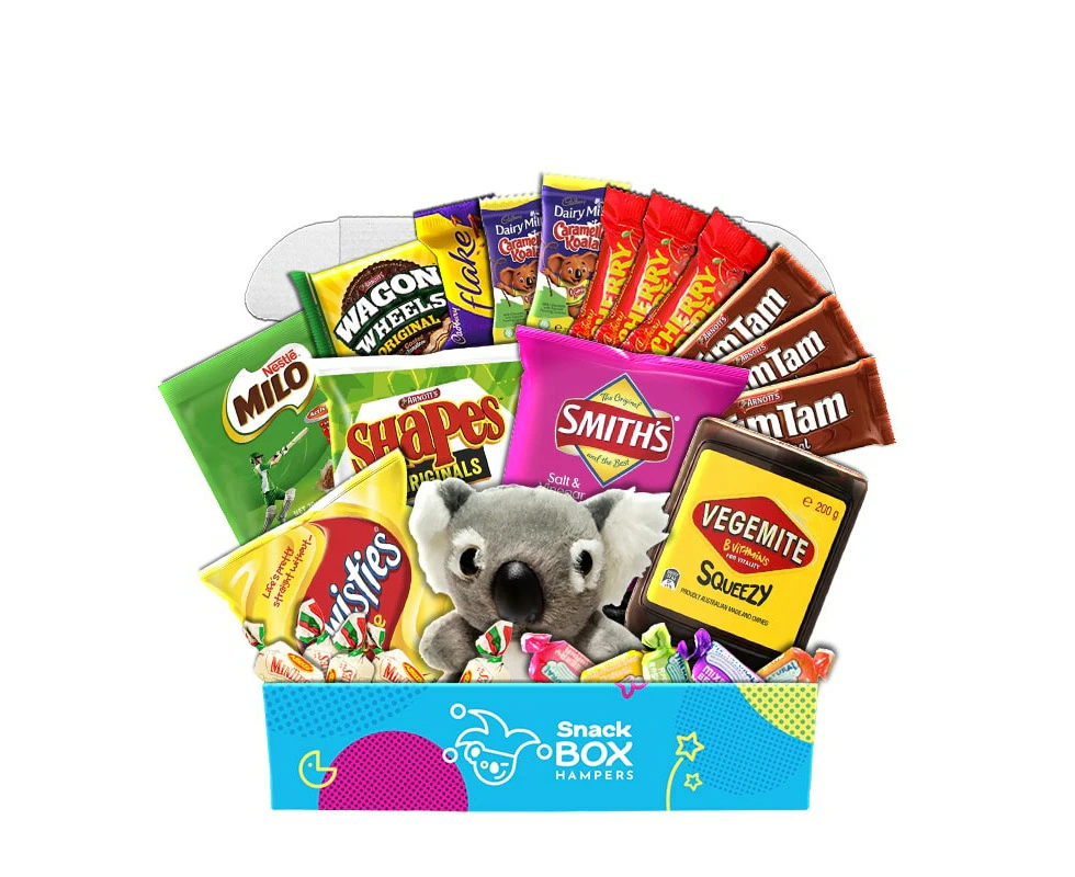 Koala Hugs Australian Faves Care Package Gift Hamper - Medium