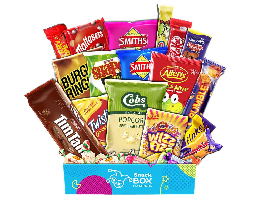 Binge and Bite Movie Night Snack Box Hamper - Medium