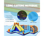 Coswtay 5 IN 1 Inflatable Water Slide Park Kids Jumping Castle Soccer Zone w/Blower