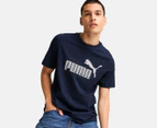 Puma Men's Graphics No.1 Tee / T-Shirt / Tshirt - Club Navy