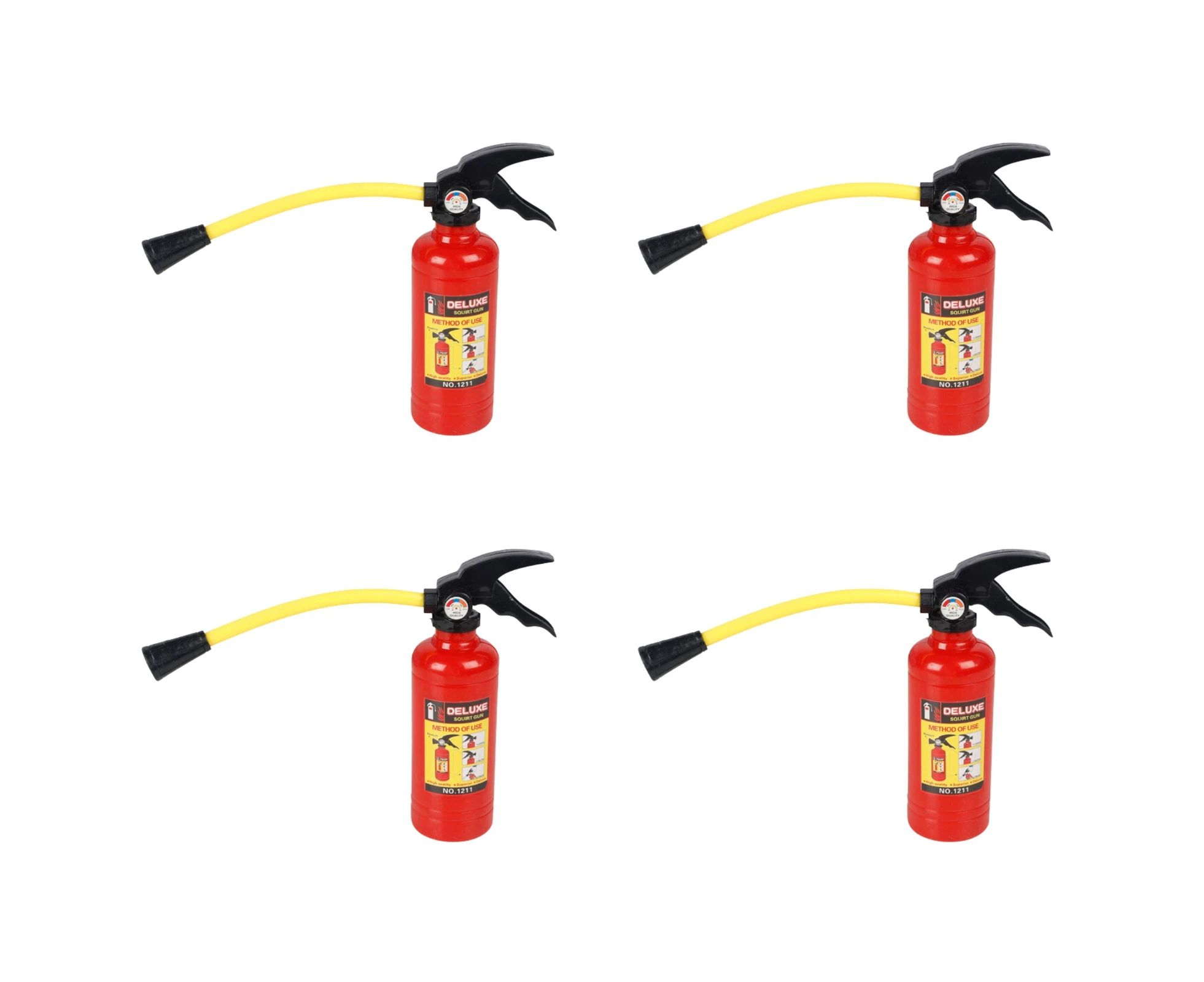 4x Razoo Fire Extinguisher Water Gun Kids/Childrens Set Game Play Toy 18x24cm 3+