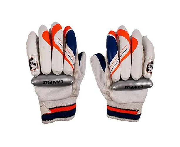 SG Campus Cricket Batting Gloves Multicolor Size: Youth  For Left-Hand bats