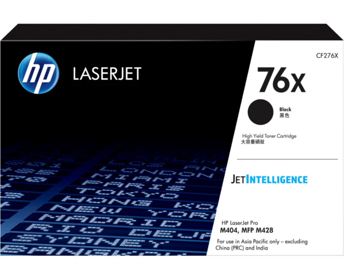 HP 76X Black LaserJet Toner Cartridge