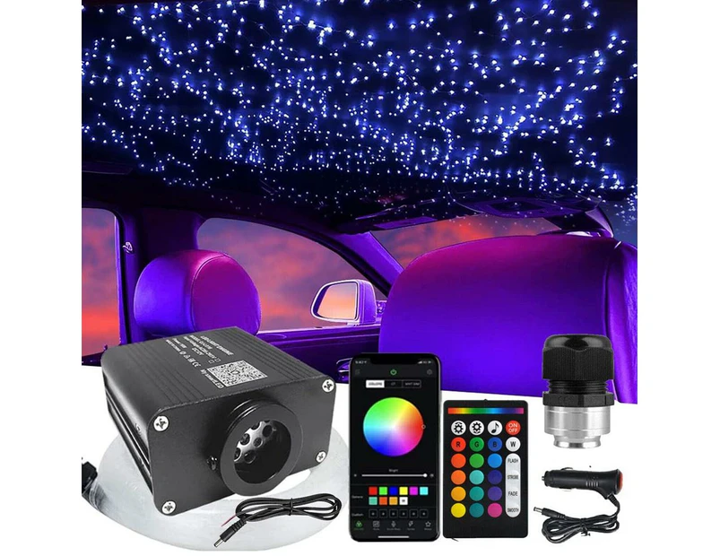 500pcs Fiber Optic Car Headliner Star Light LED Home Roof Twinkle Ceiling Lights