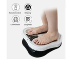 EMS Circulation Electric Foot Massager Machine Blood Leg Therapy Remote Control