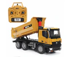 Large Alloy Remote Control Dump Truck Engineering Car