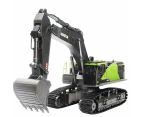 22-Channel Multi-function Alloy Excavator Model Engineering Car Track Toy