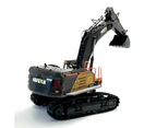 Large 22-Channel Remote Control Alloy Excavator Toy